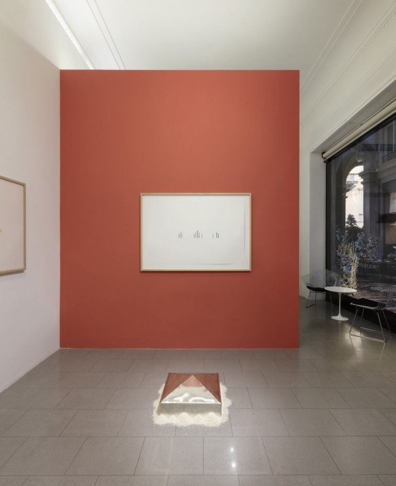 Wolfgang Laib, Installation view, Buchmann Lugano, 2023