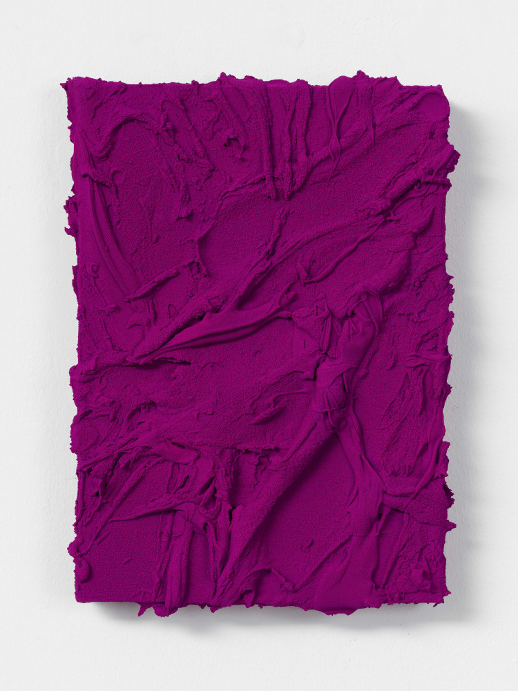 Jason Martin, ‘Untitled (Fluorescent violet)’, 2021, Mixed media on aluminium