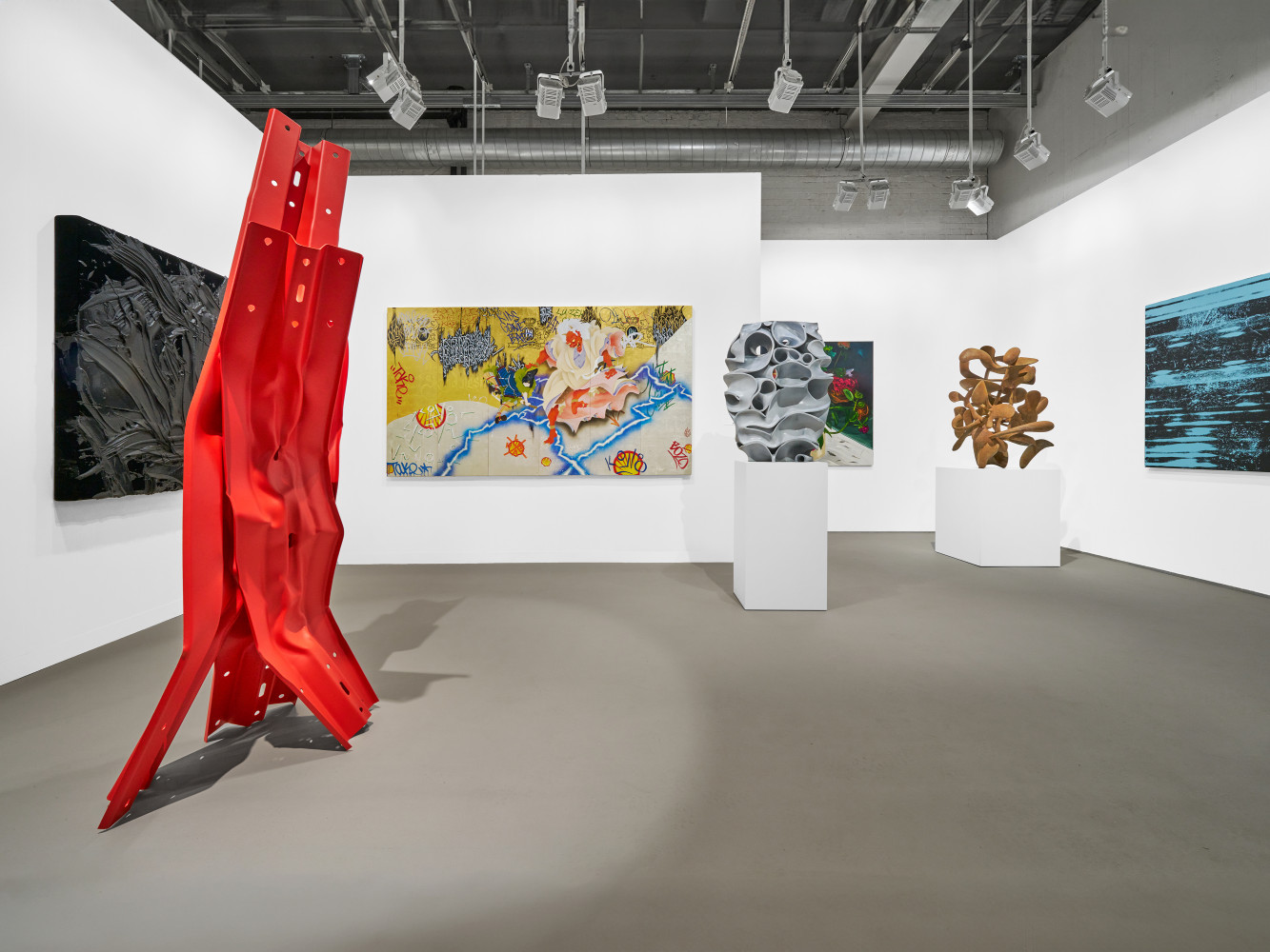 ‘Art Basel – Booth F18/2.0’, Installationsansicht, Buchmann Galerie