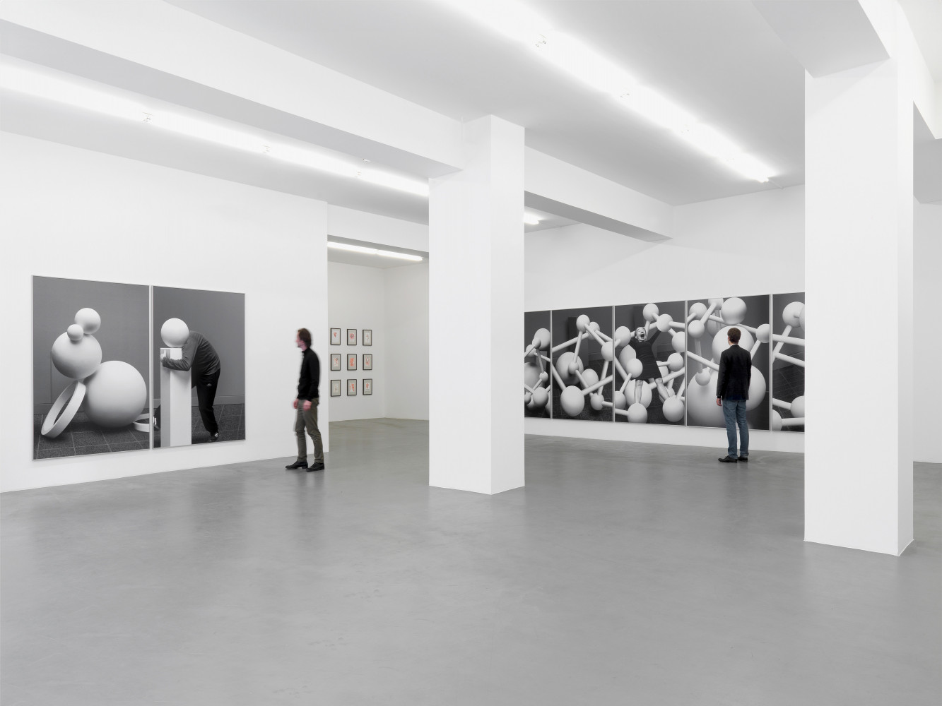 Anna & Bernhard Blume, Installation view, Buchmann Galerie, 2011