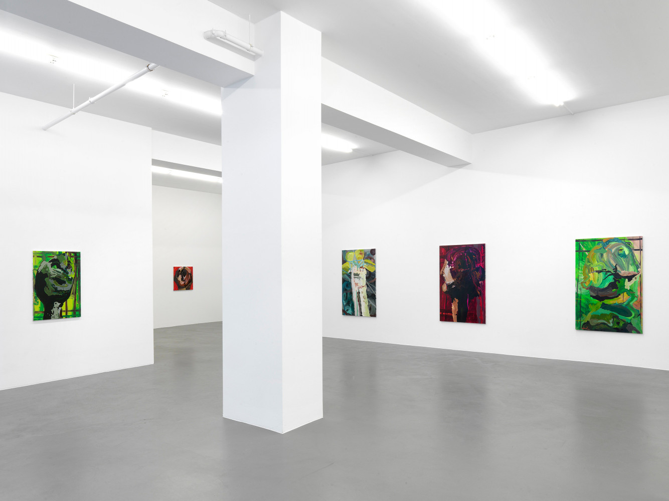 Clare Woods, ‘The Dark Matter’, Installation view, Buchmann Galerie, 2012