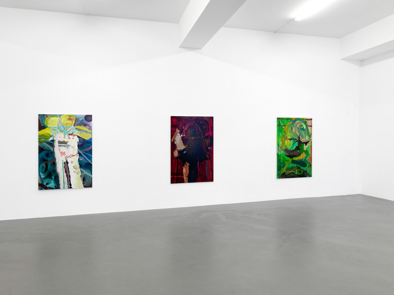 Clare Woods, ‘The Dark Matter’, Installation view, Buchmann Galerie, 2012