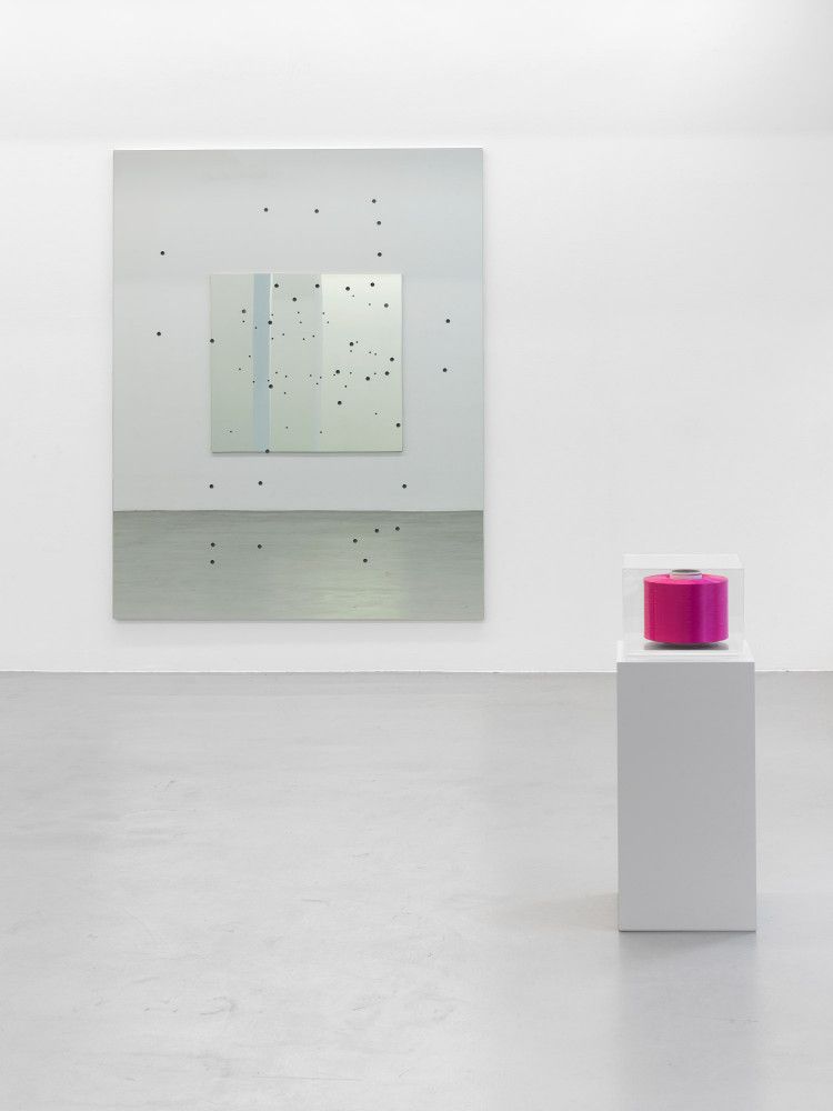Alberto Garutti, ‘Là, Ora’, Installation view, Buchmann Galerie, 2015