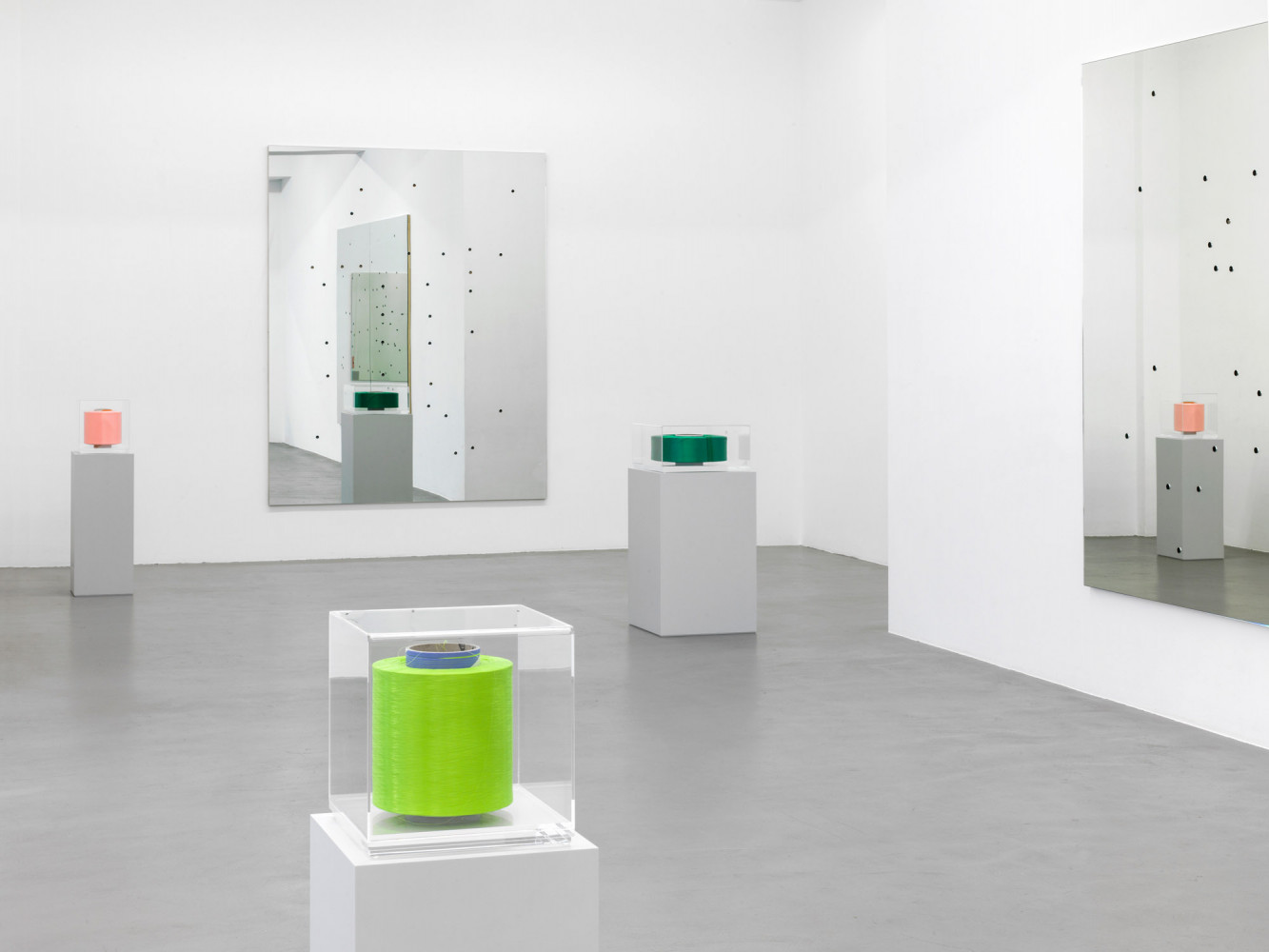 Alberto Garutti, ‘Là, Ora’, Installation view, Buchmann Galerie