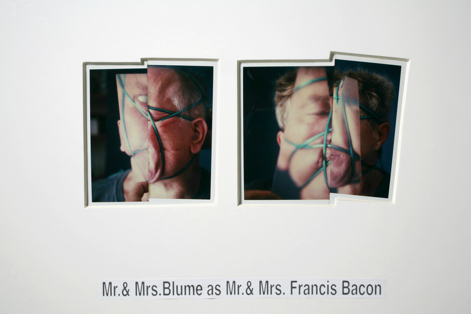 Anna & Bernhard Blume, ‘Mr. & Mrs. Blume as Mr. & Mrs. Francis Bacon’, 1995