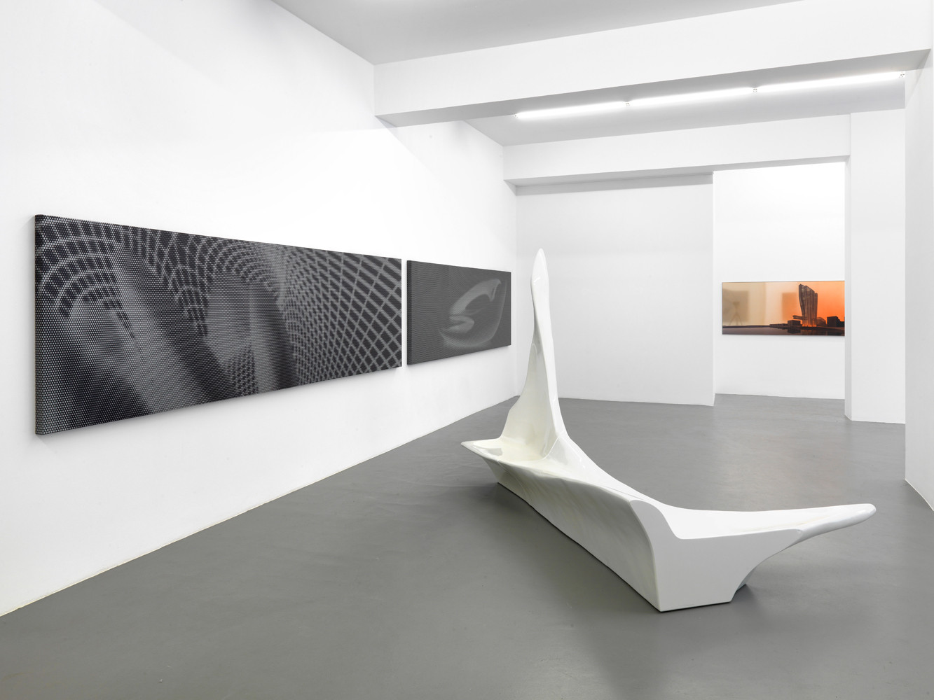 Zaha Hadid, Installationsansicht, Buchmann Galerie, 2012