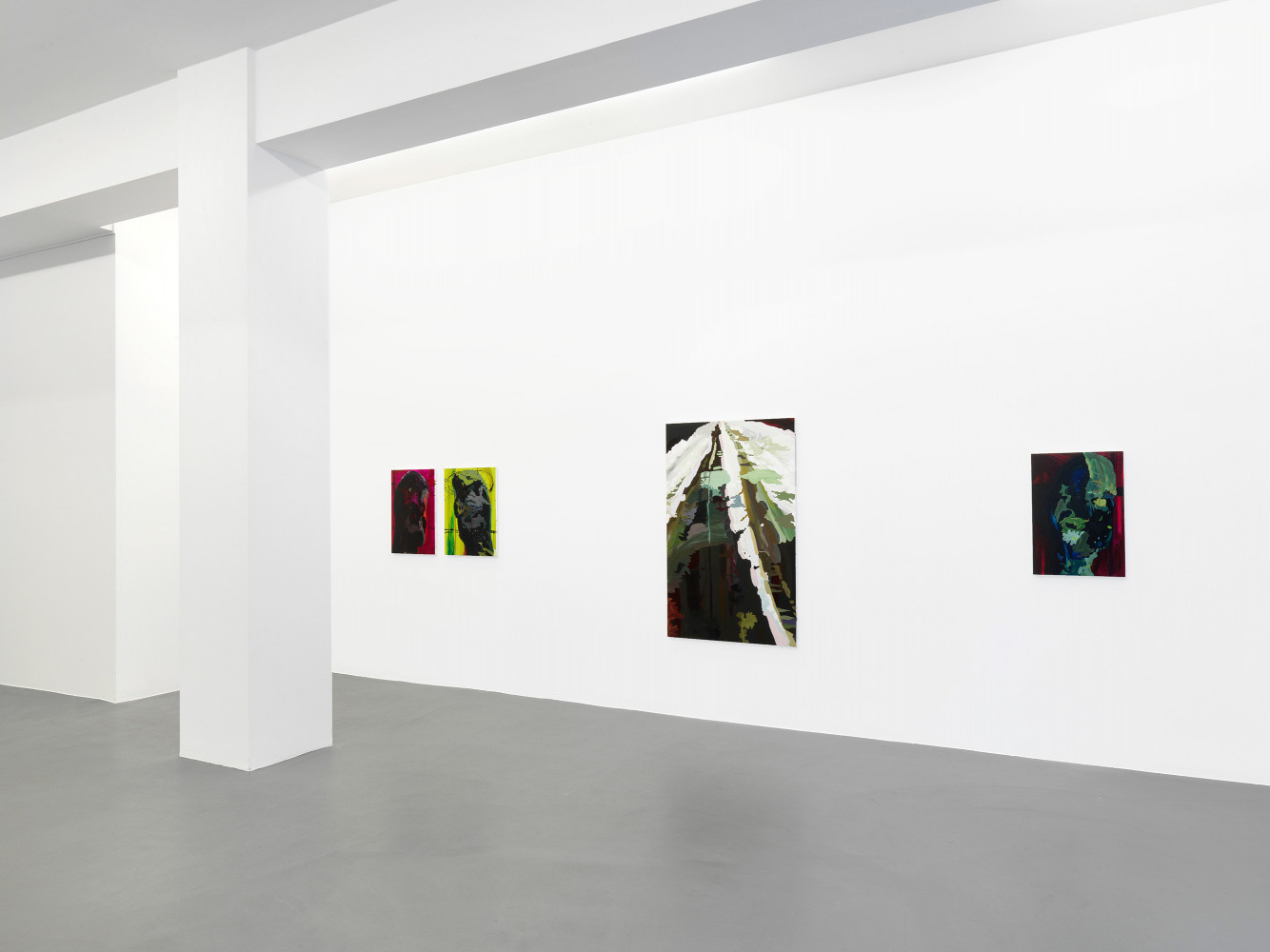 Clare Woods, Installationsansicht, Buchmann Galerie, 2012