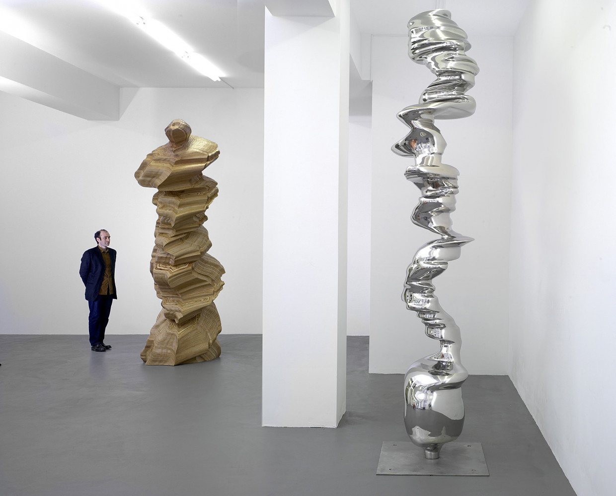 Tony Cragg, Installationsansicht, Buchmann Galerie, 2006