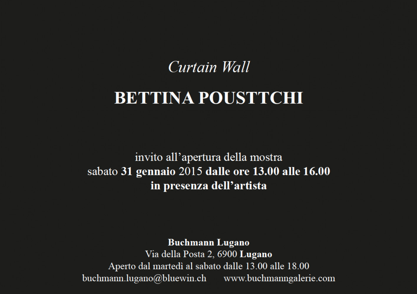 Bettina Pousttchi, ‘Curtain Wall ’
