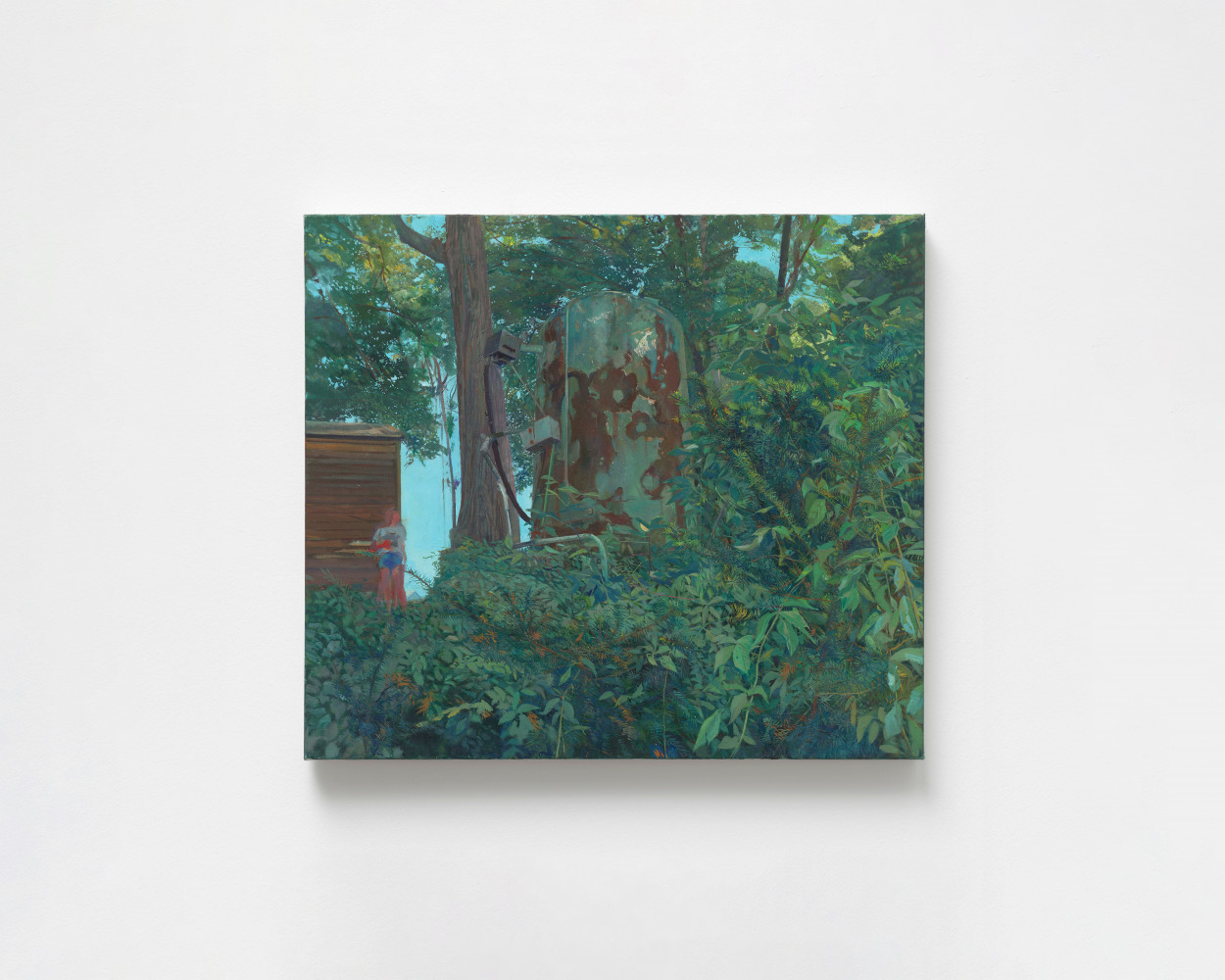 Jim Butler, ‘Green Tank Version I’, 2022, Oil on canvas