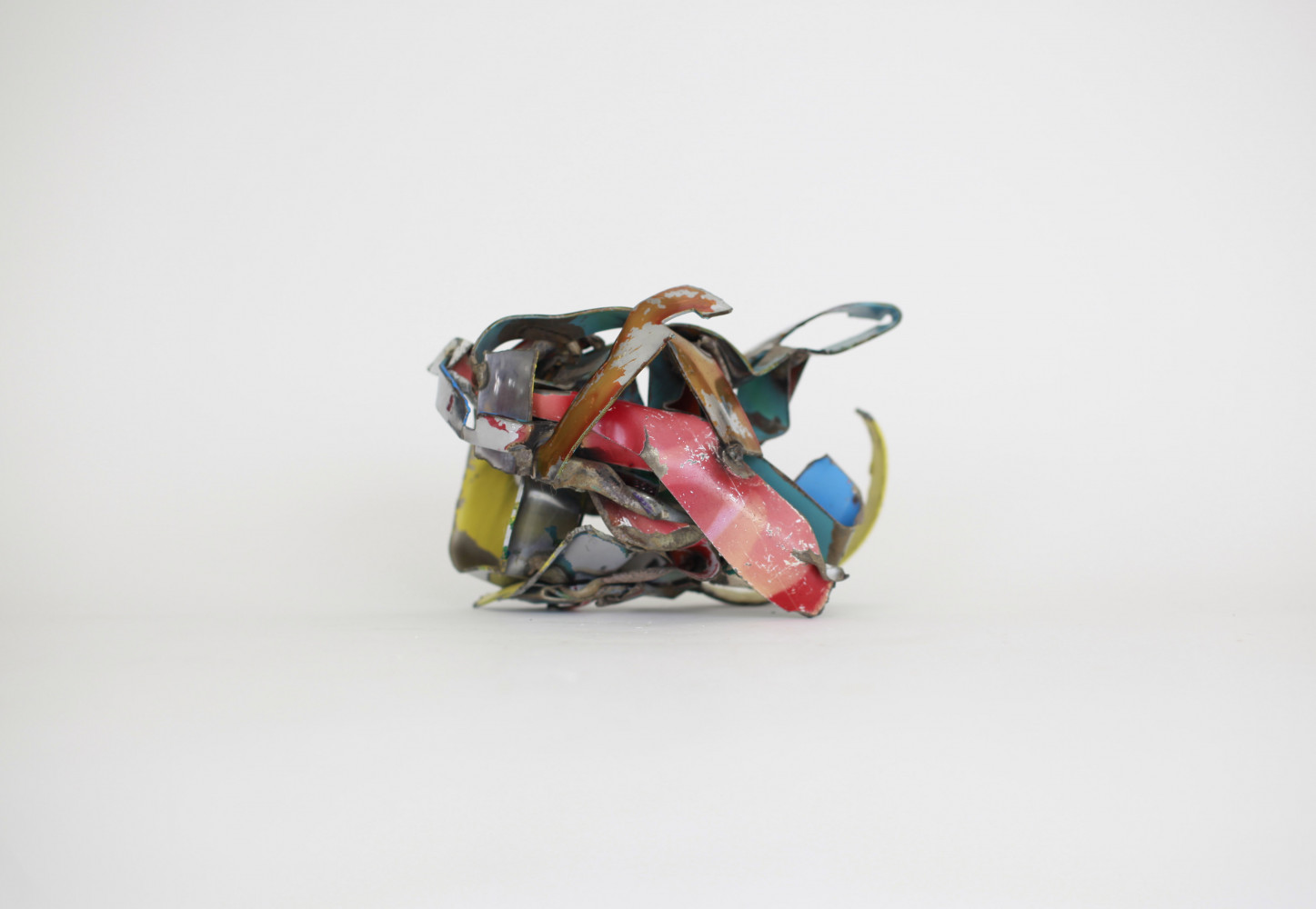 John Chamberlain, ‘Four-Fisted Man’, 1988, Painted and chromed steel / Lackierter und verchromter Stahl
