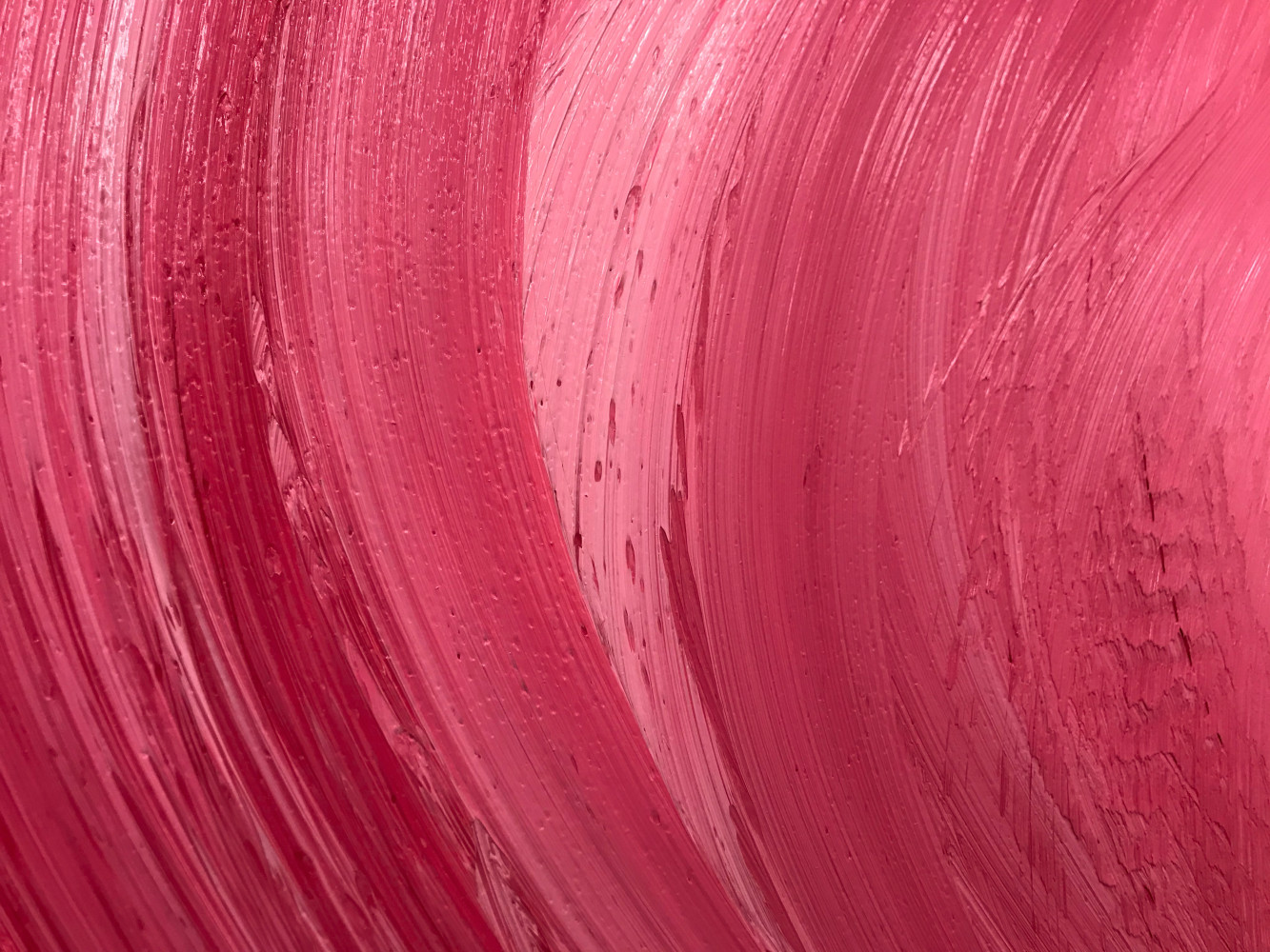 Jason Martin, ‘Untitled (Brilliant pink / Mixed white) (detail)’, 2020