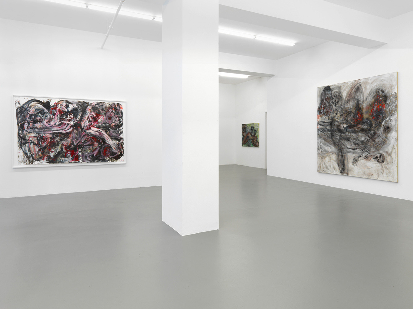 Martin Disler, ‘Malerei’, Installationsansicht, Buchmann Galerie, 2014
