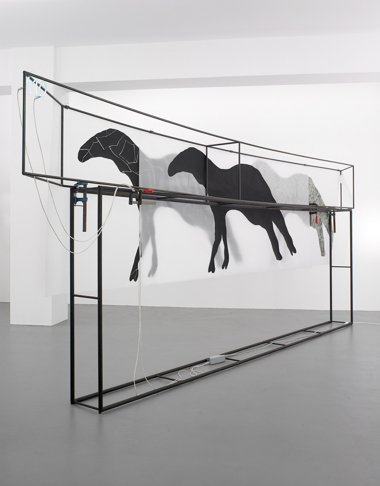 Mario Merz, Installation view, Buchmann Galerie, 2007