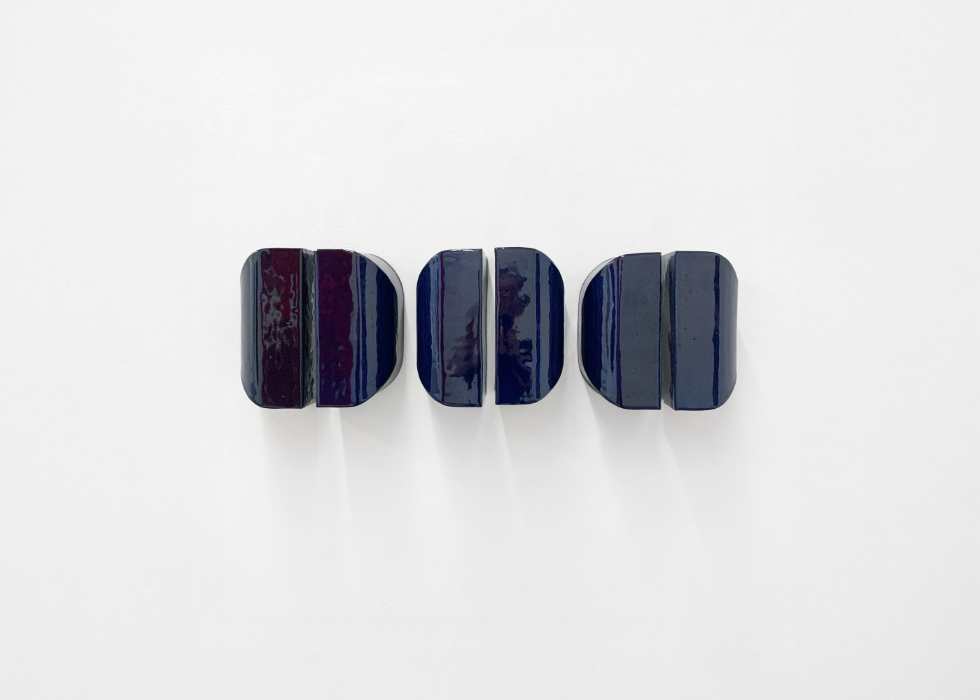Bettina Pousttchi, ‘Earthworks’, 2025, glazed ceramic (blue)