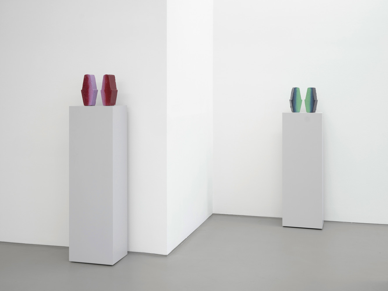 Bettina Pousttchi, Installationsansicht, Buchmann Galerie, 2025
