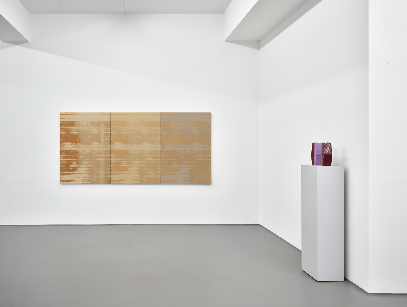 Bettina Pousttchi, Installationsansicht, Buchmann Galerie, 2025