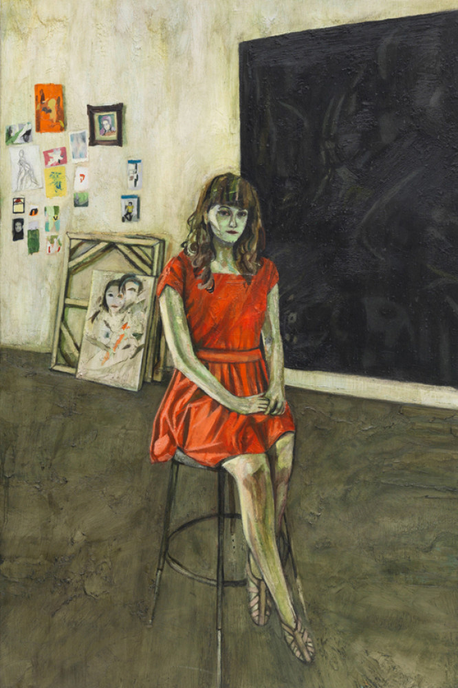 Raffi Kalenderian, ‘Dasha (Red Dress)’, 2013