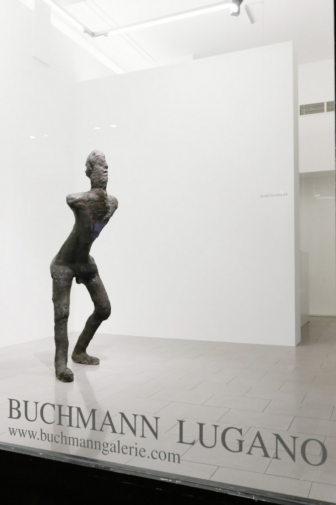 Martin Disler, Installationsansicht, Buchmann Lugano