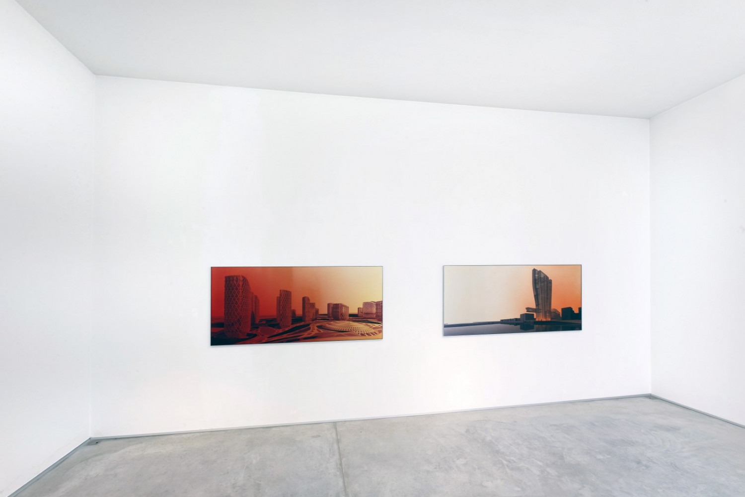 Zaha Hadid, Installation view, Buchmann Agra