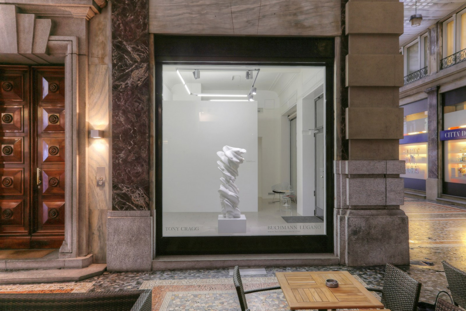 Tony Cragg, Installation view, Buchmann Lugano, 2015
