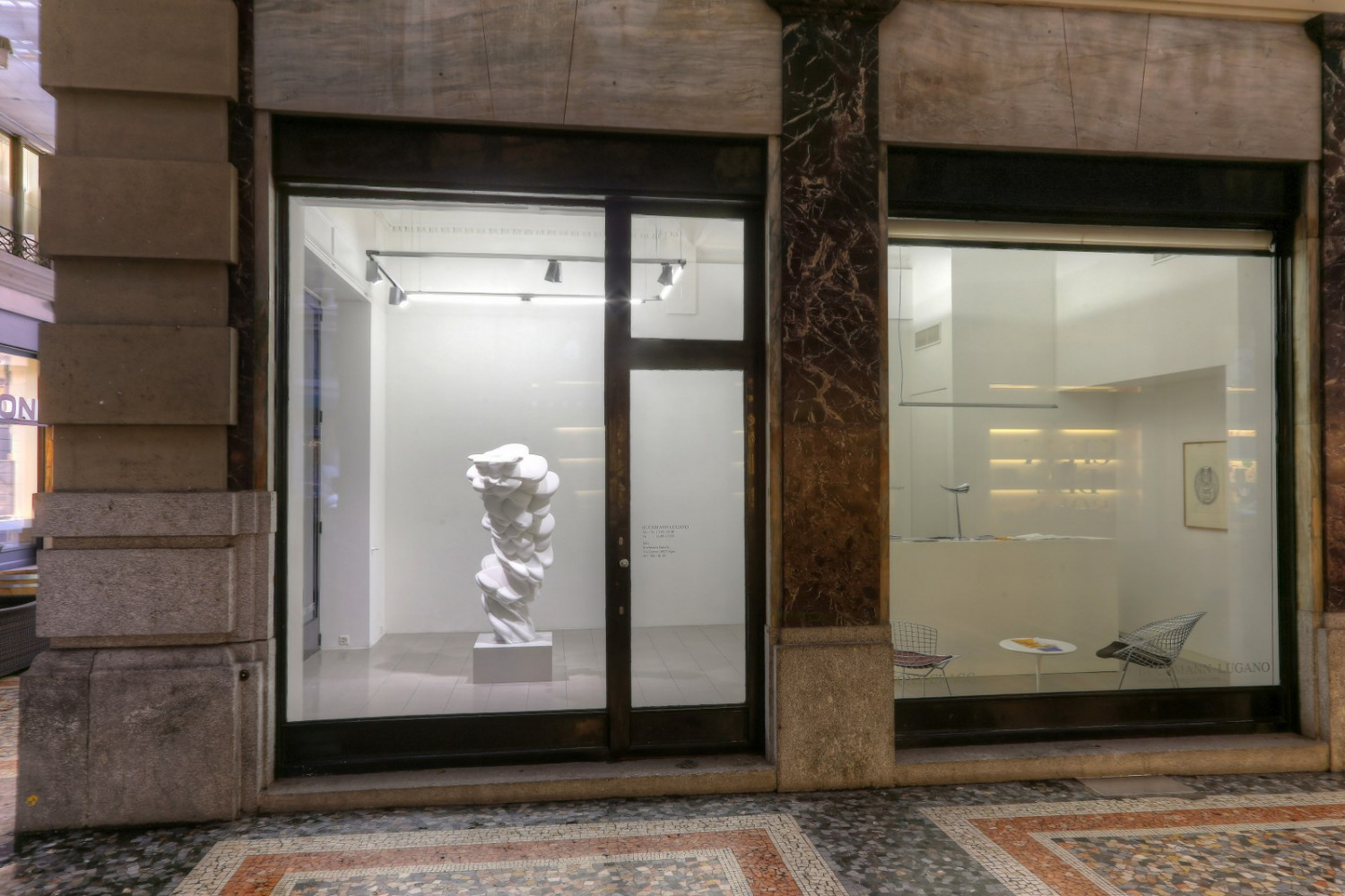 Tony Cragg, Installation view, Buchmann Lugano, 2015