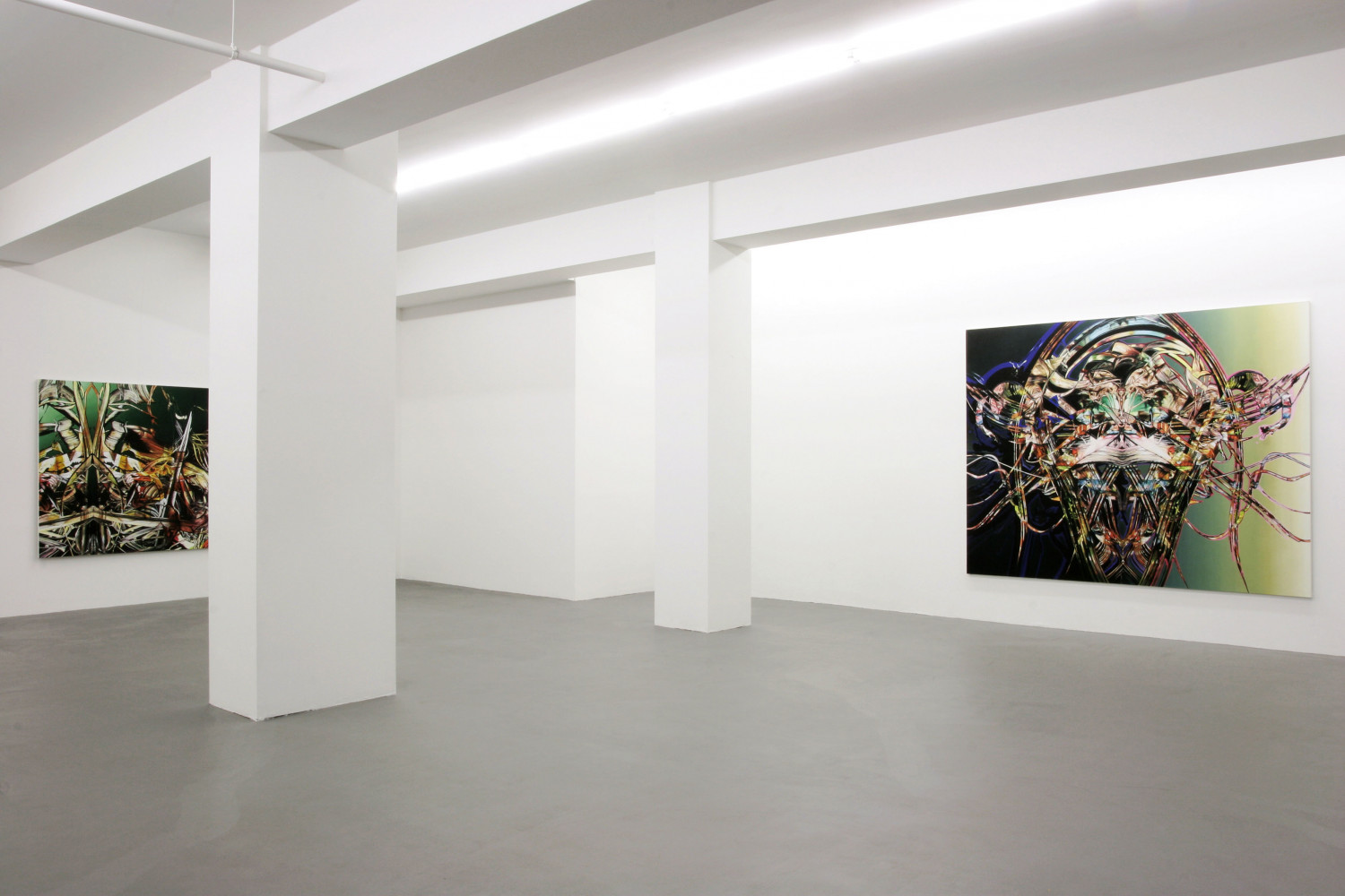 Sean Dawson, Installationsansicht, Buchmann Galerie, 2005
