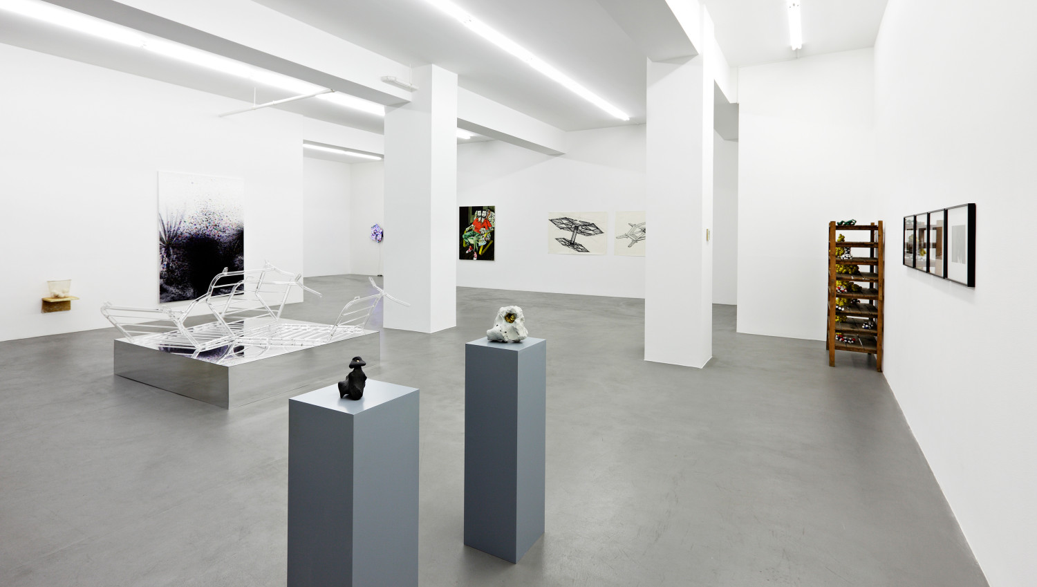 ‘The Crystal World’, Installationsansicht, Buchmann Galerie, 2010