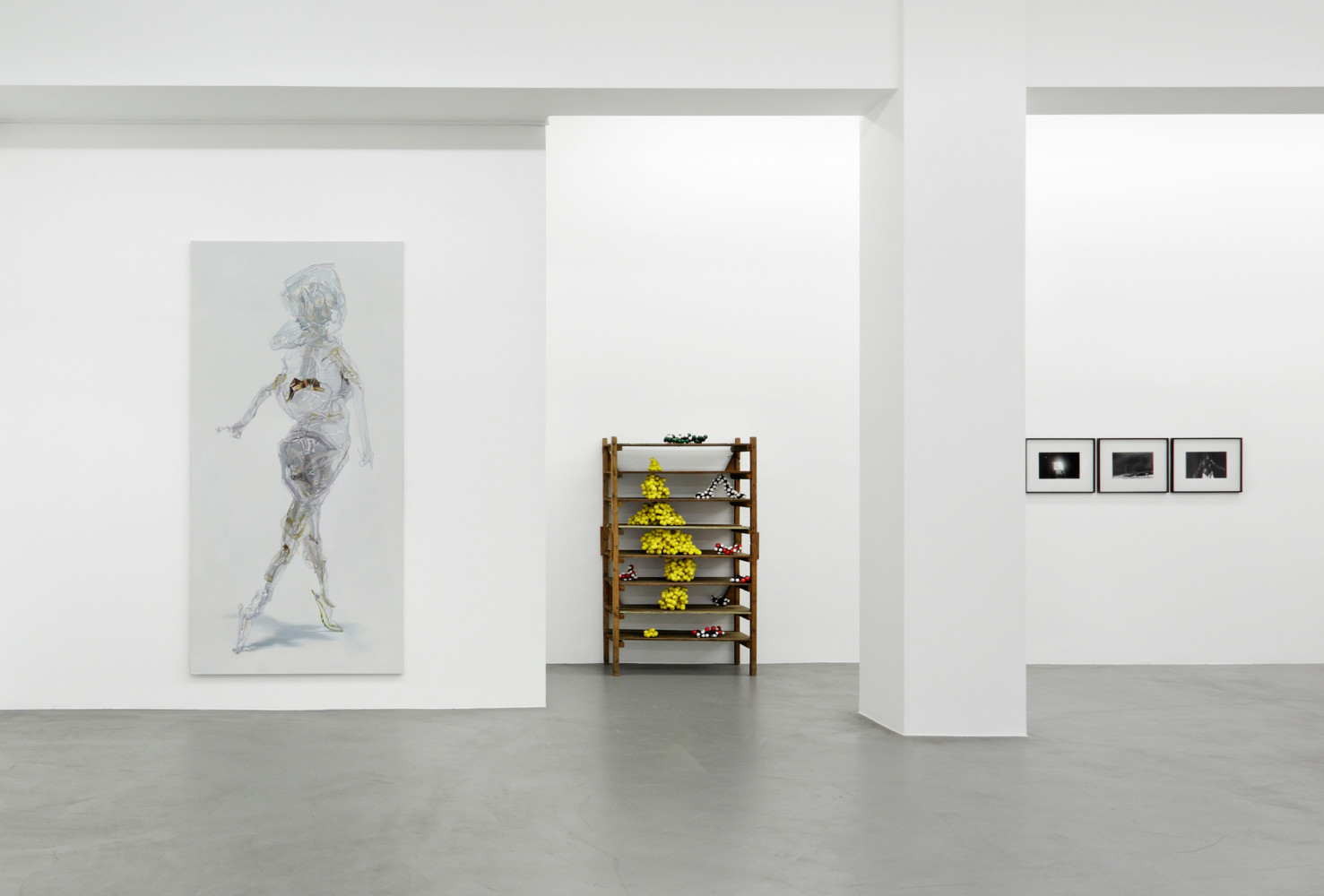 Installationsansicht, Buchmann Galerie, 2010