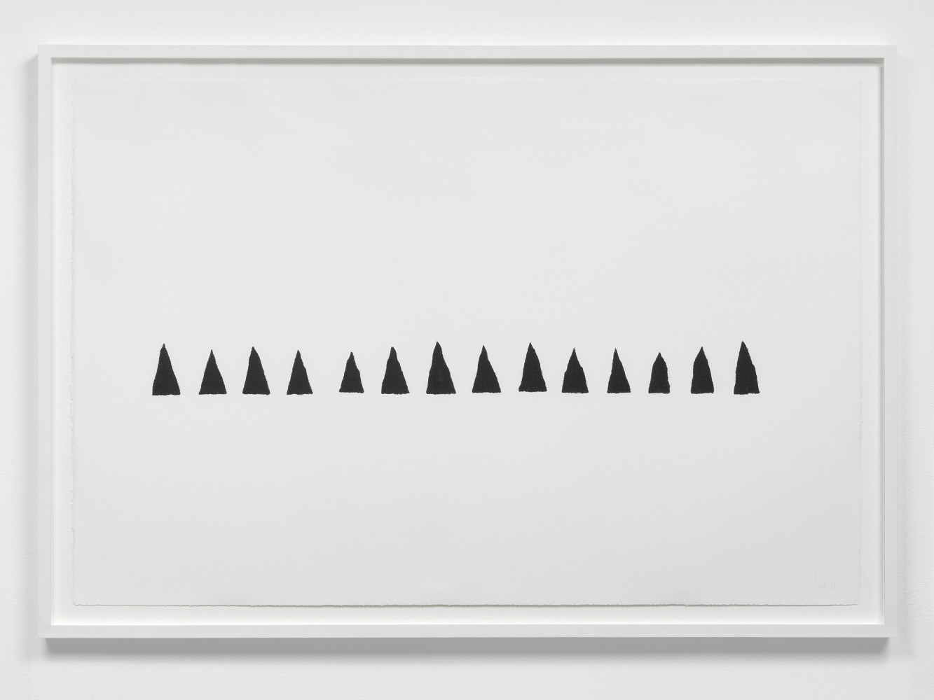 Wolfgang Laib, ‘Ohne Titel’, 2008, Ölpastell und Bleistift auf Papier