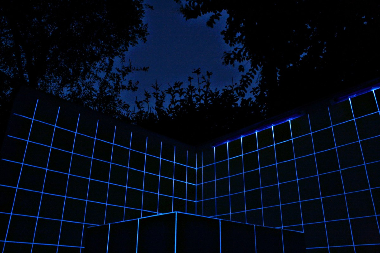 Alex Dorici, ‘Azulejos Light Line 844 (night view)’, 2016
