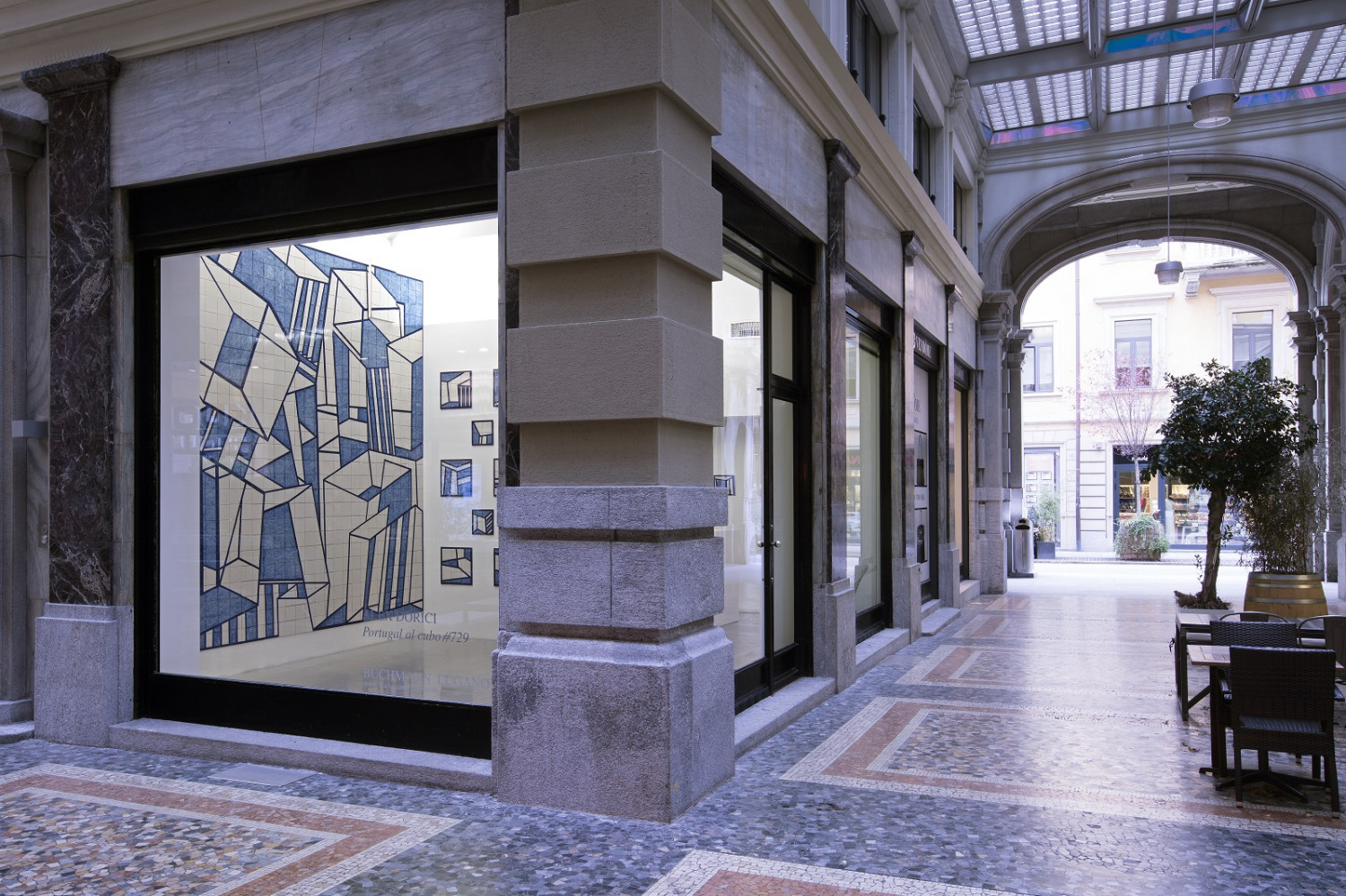 Alex Dorici, ‘Portugal al cubo #729’, Installation view, Buchmann Lugano, 2017