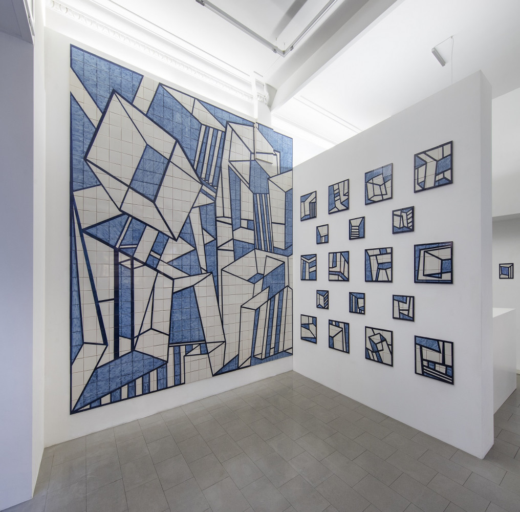 Alex Dorici, Installationsansicht, Buchmann Lugano, 2017