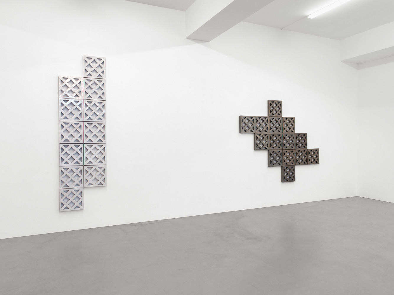 Bettina Pousttchi, Installationsansicht, Buchmann Galerie, 2016