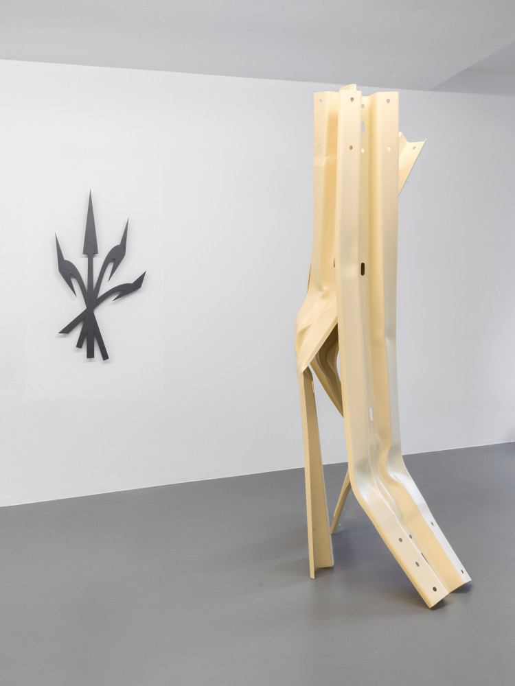 Bettina Pousttchi, ‘Vertical Highways’, Installation view, Buchmann Box, 2020