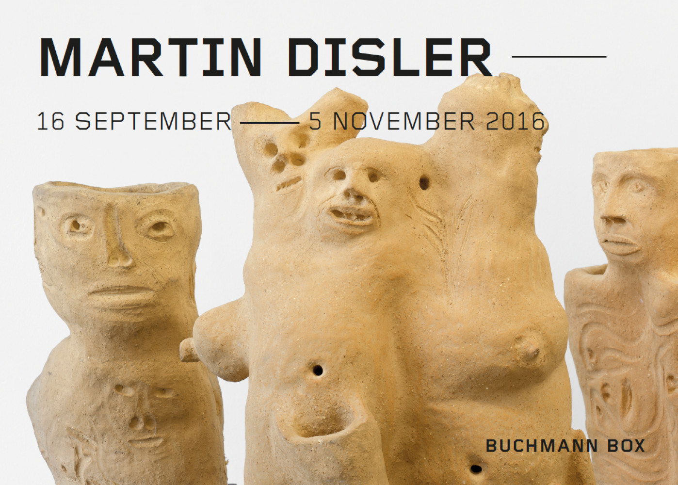 The Estate of Martin Disler, ‘Martin Disler – Steinzeug und gebrannte Erde’