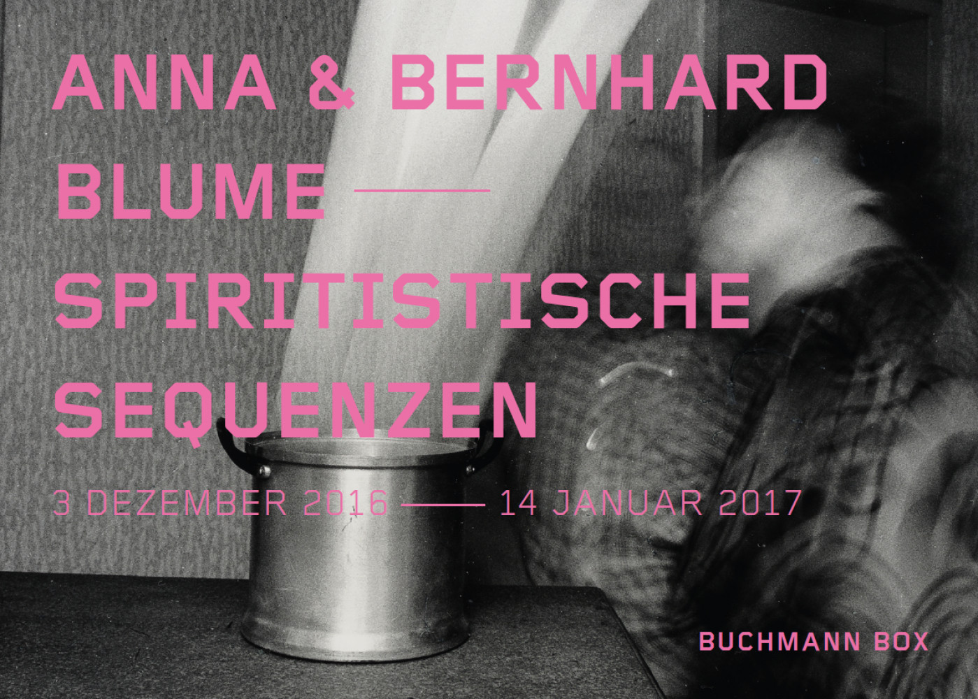 Anna & Bernhard Blume, ‘Spiritistische Sequenzen ’