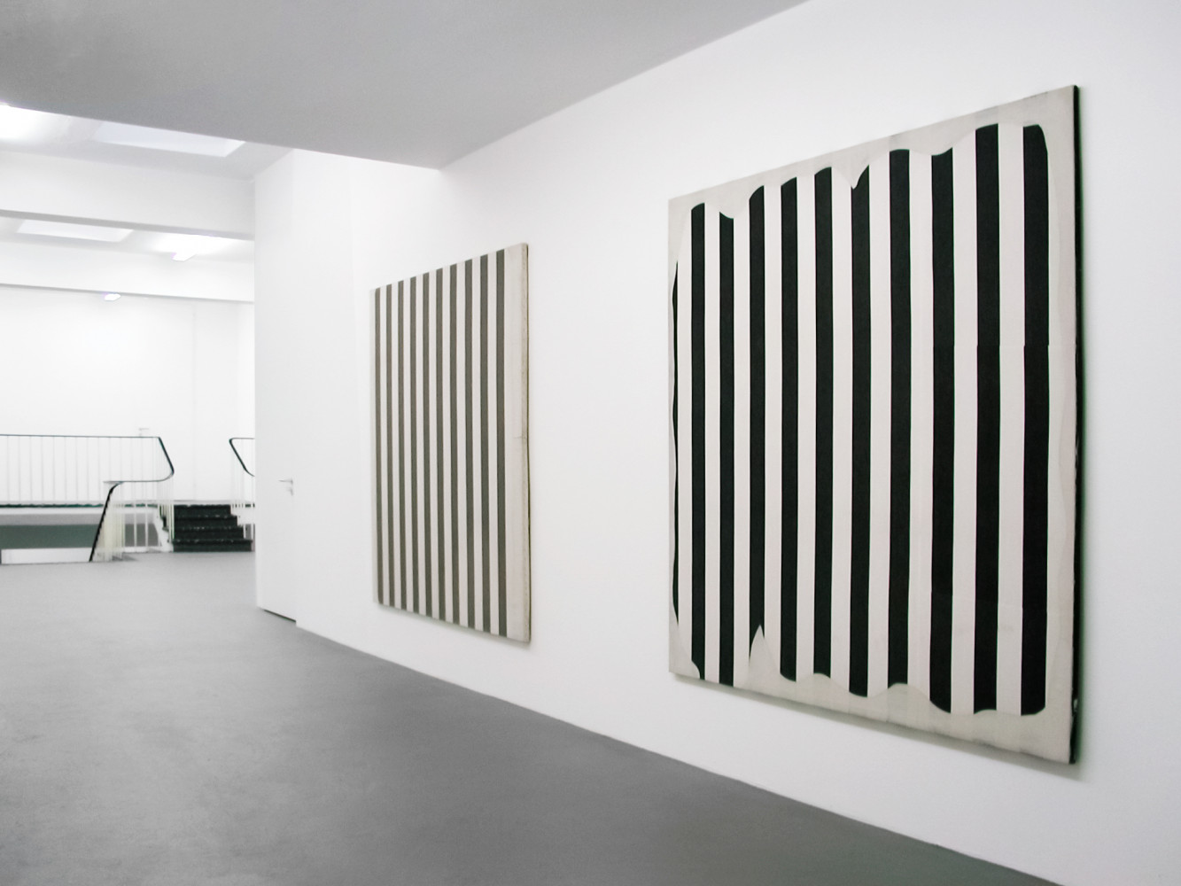 Daniel Buren, ‘Peinture blanche 1965 - 1966’, Installationsansicht, Buchmann Galerie Köln, 2002