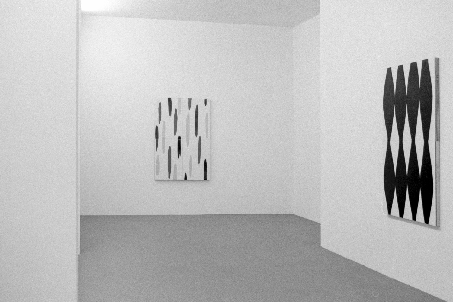 ‘David Ortins’, Installationsansicht, Buchmann Galerie Köln, 1995