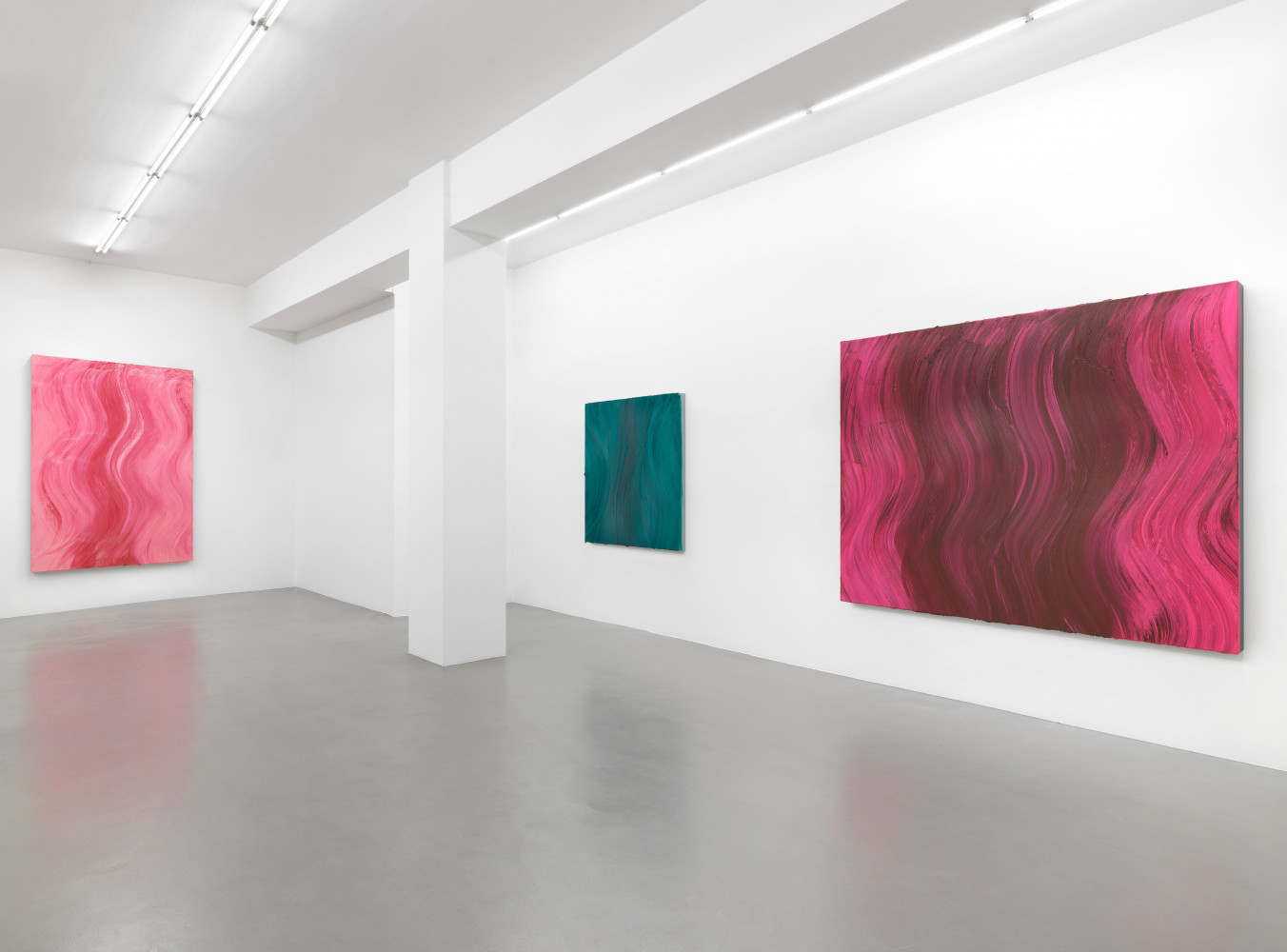 Jason Martin, ‘Polychrome Futures’, Installation view, Buchmann Galerie, 2020