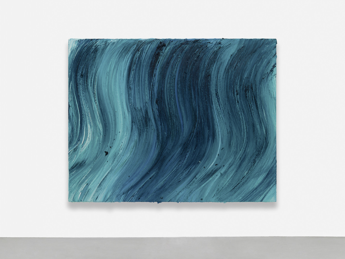 Jason Martin, ‘Untitled (Caribbean blue / Heliogen green)’, 2020