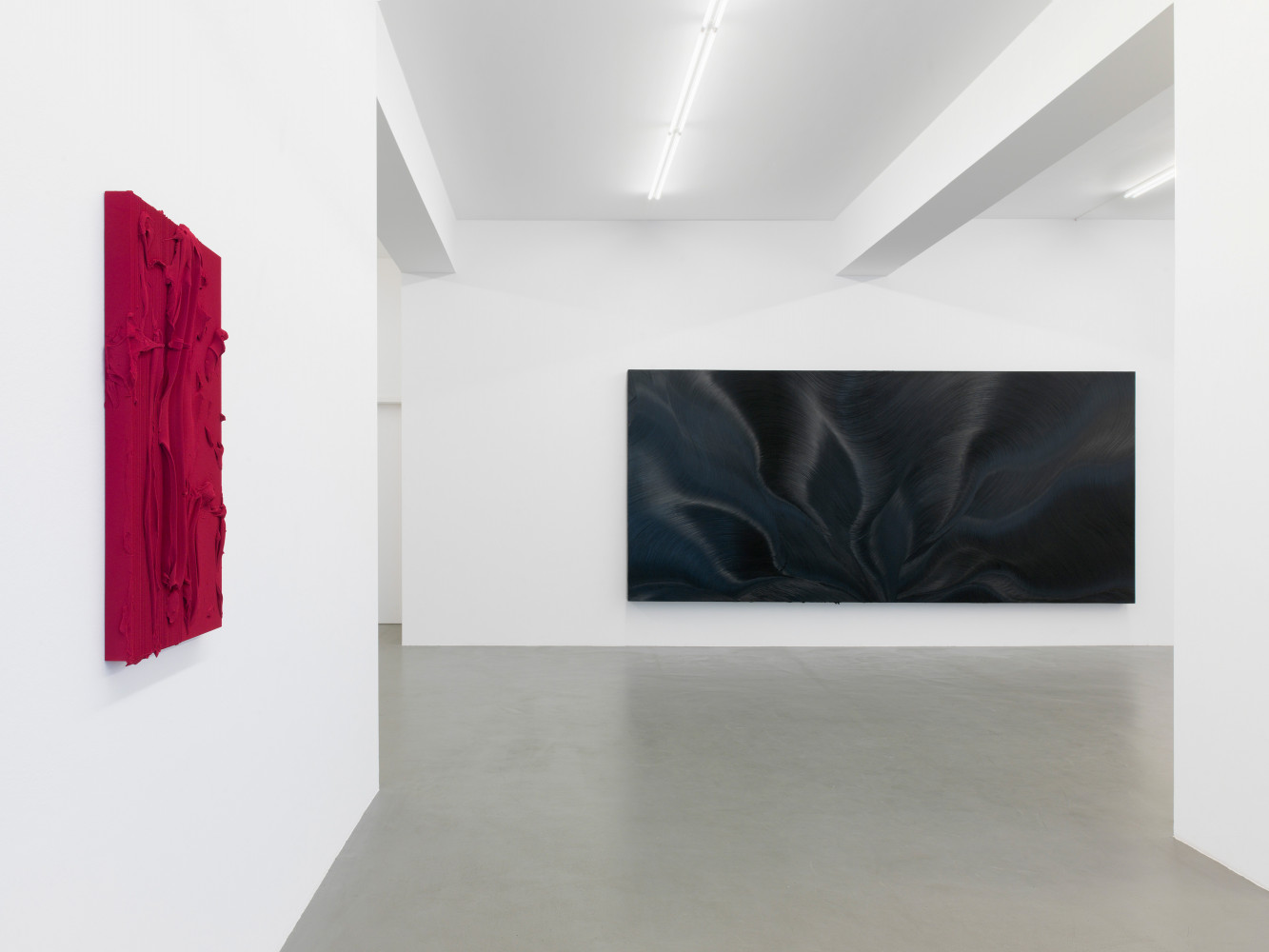 Jason Martin, Installation view, Buchmann Galerie, 2018