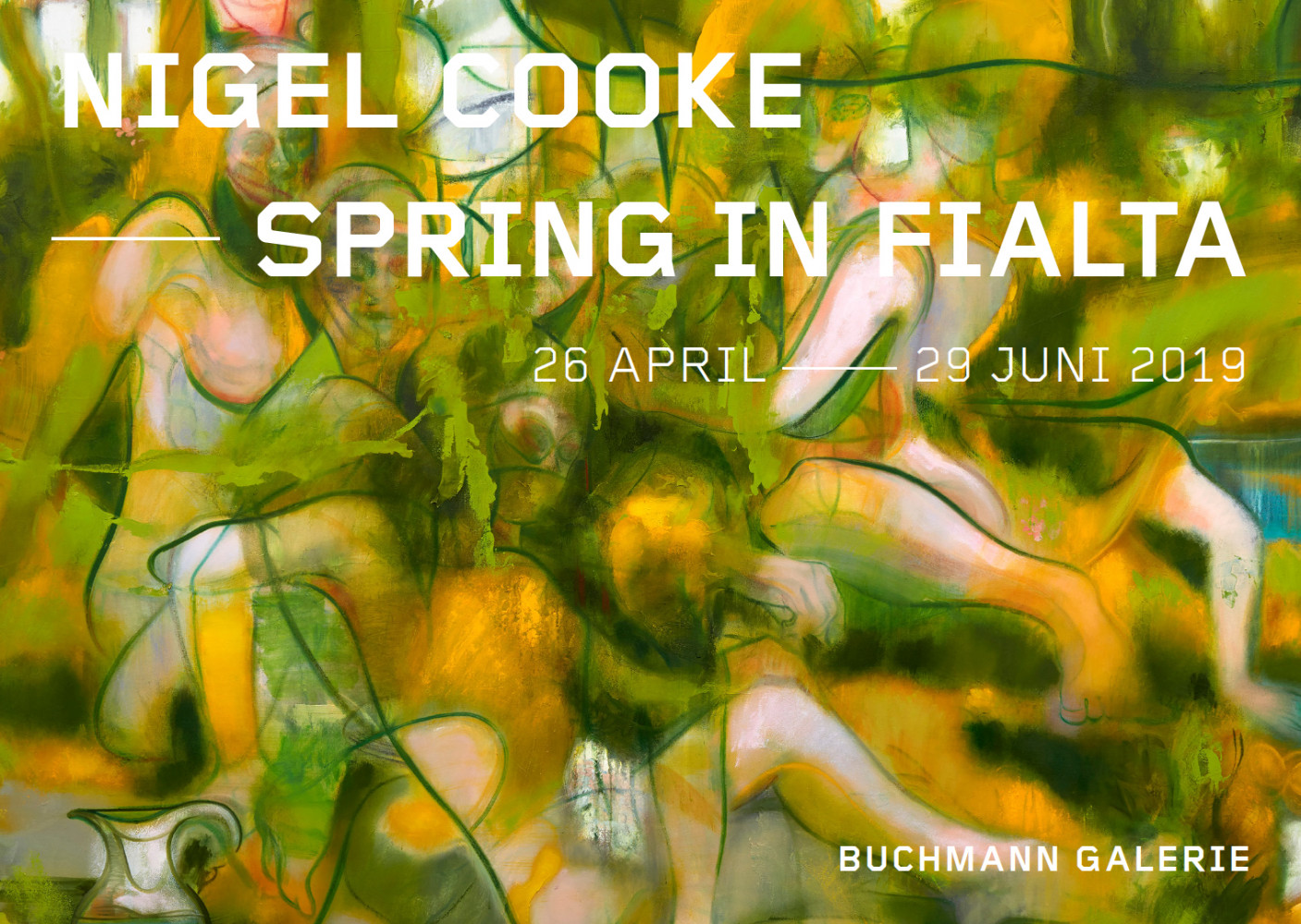 ‘Nigel Cooke – Spring in Fialta’