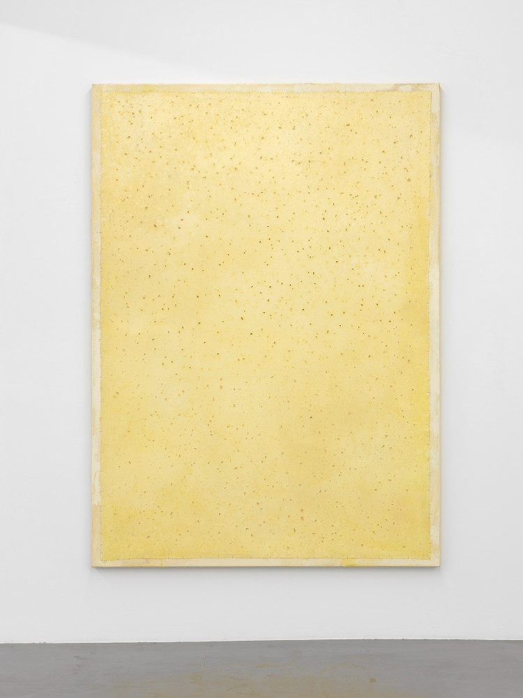 Lawrence Carroll, ‘Untitled (yellow painting)’, 2017