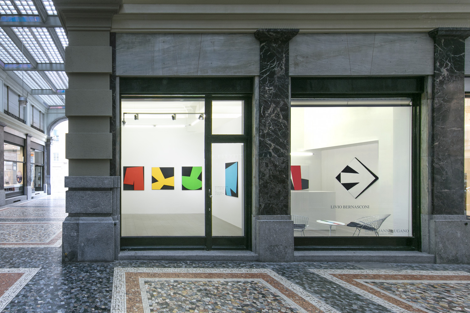 Livio Bernasconi, Installation view, Buchmann Lugano, 2020