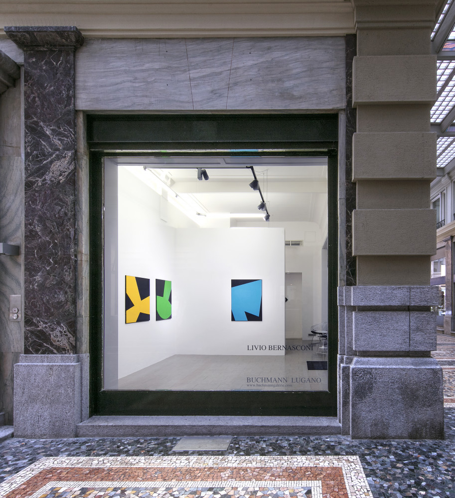Livio Bernasconi, Installationsansicht, Buchmann Lugano, 2020