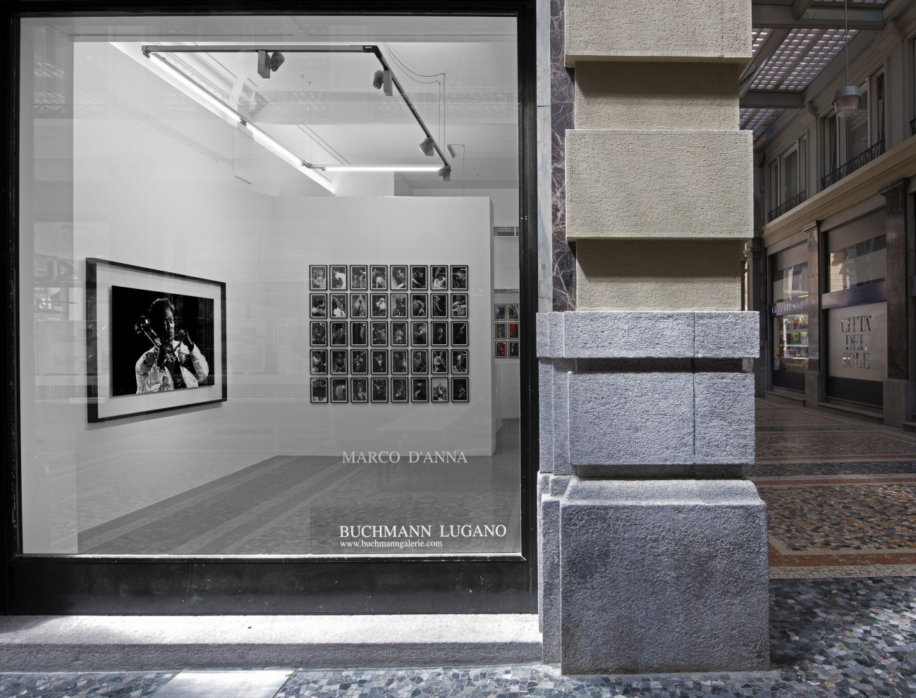 Marco D'Anna, Installationsansicht, Buchmann Lugano, 2019