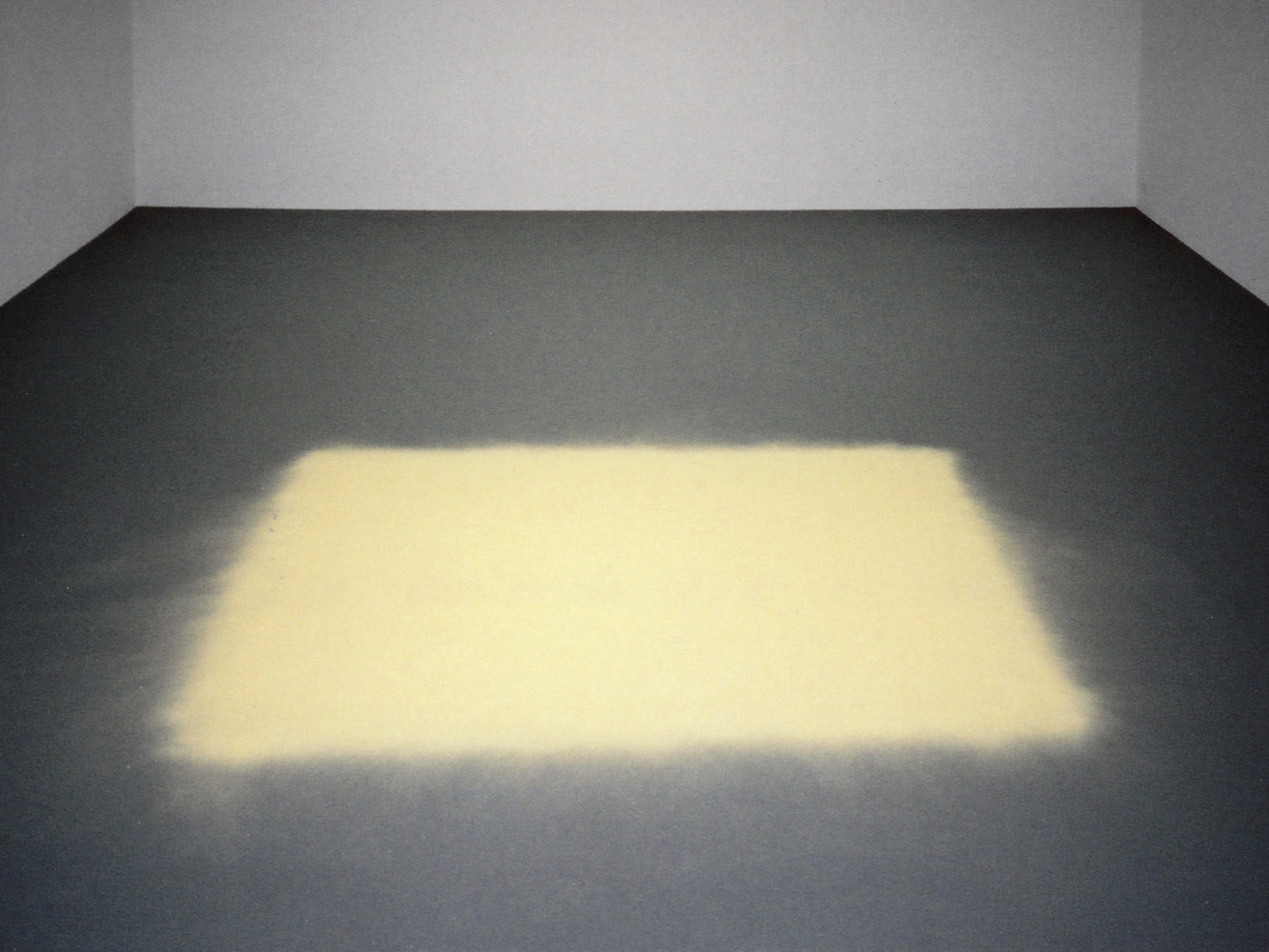 Wolfgang Laib, ‘Pollen field’, Installationsansicht, Buchmann Galerie Köln, 2000