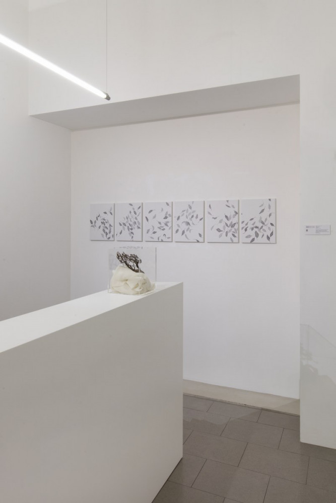 Véronique Arnold, ‘«Ou elles volent, ou elles tombent»’, Installation view, Buchmann Lugano, 2018