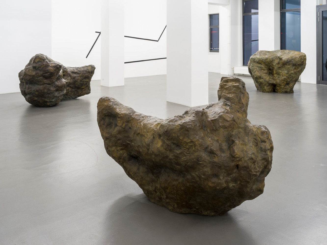 William Tucker, Installationsansicht, Buchmann Galerie, 2020